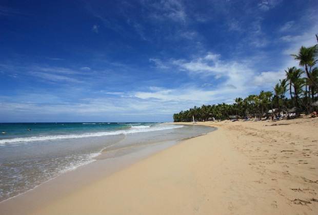 Sun drenched beaches